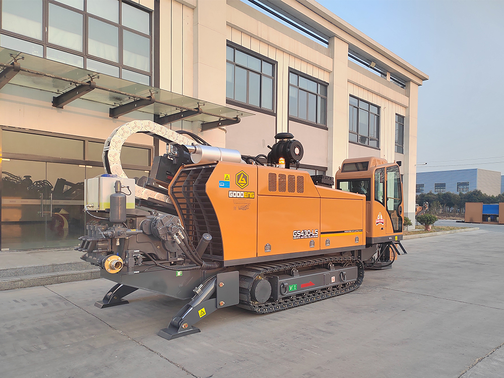Goodeng GS430-LS Efficient Small Horizontal Directional Drilling Rig Non-Invasive HDD Machine Trenchless HDD Drill Crawler Machine for Sale