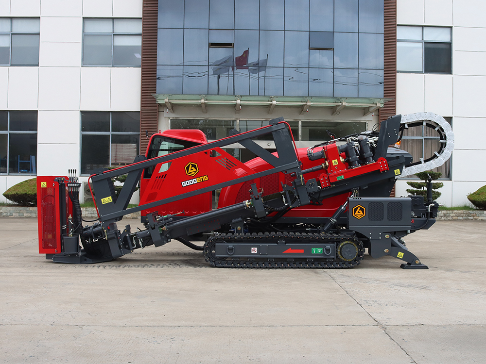 Goodeng GS200-LS プロフェッショナルコンパクト方向性掘削機 トレンチレスドリル機器 油圧駆動 HDD 掘削システム 低騒音トレンチレスマシン
