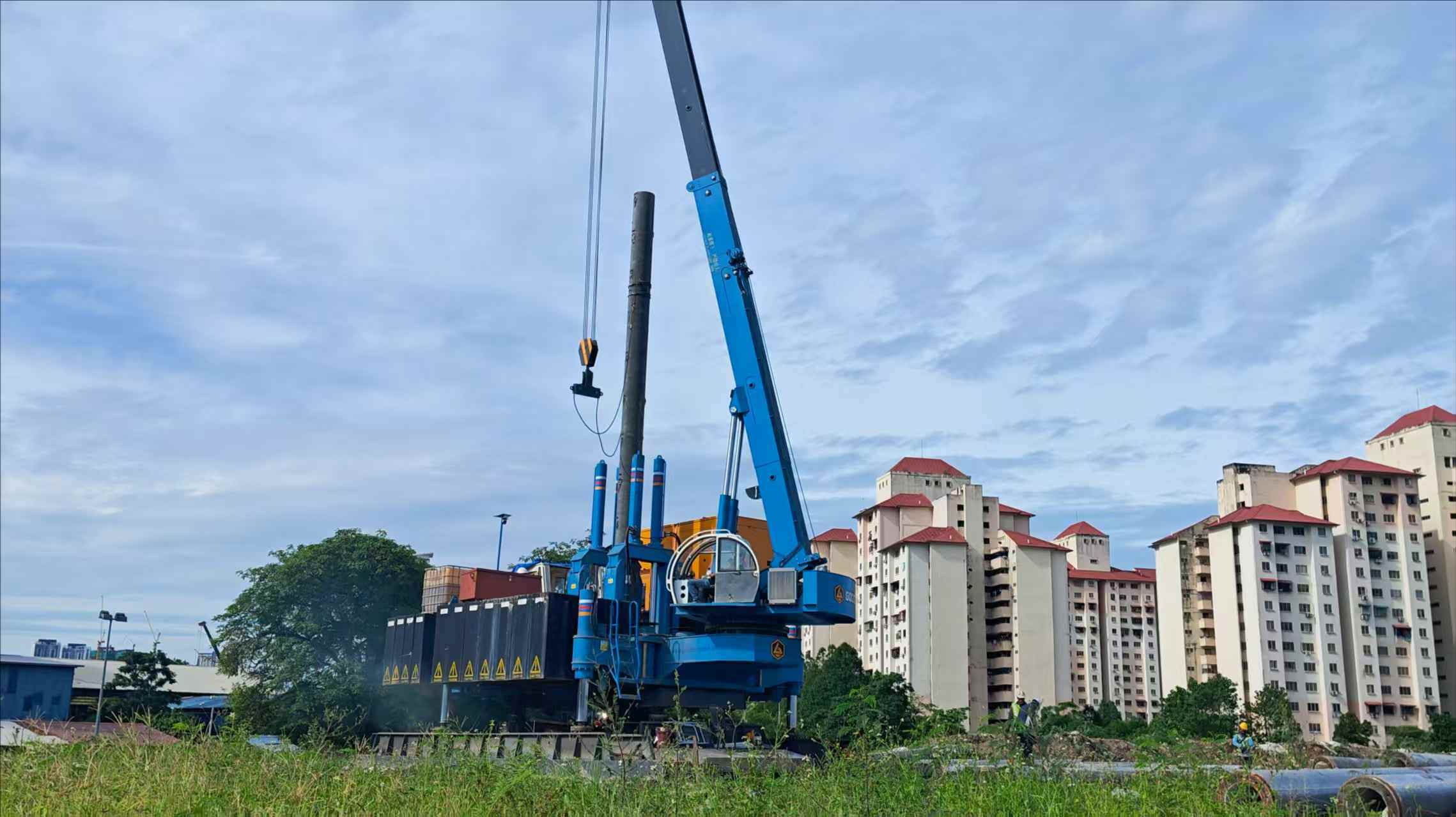 GPY368 Hydraulic static pile driver