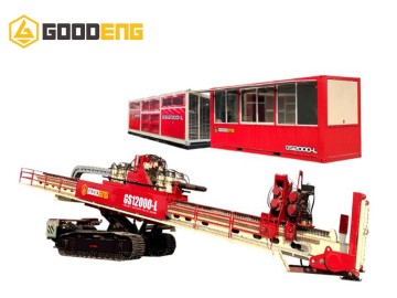Goodeng-ის უტრანშეო HDD Rig GS12000-LS ჰორიზონტალური მიმართულებითი ბურღვის მოწყობილობა საბურღი მანქანა
