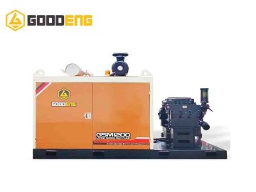 Goodeng GSM1200 Mud Pump for Trenchless HDD Horizontal Directional Drilling Rig