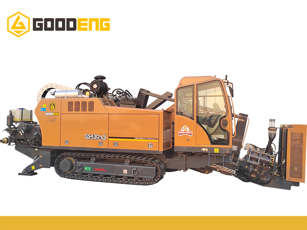 Goodeng GS430-LS Efficient Small Horizontal Directional Drilling Rig Non-Invasive HDD Machine Trenchless HDD Drill Crawler Machine for Sale