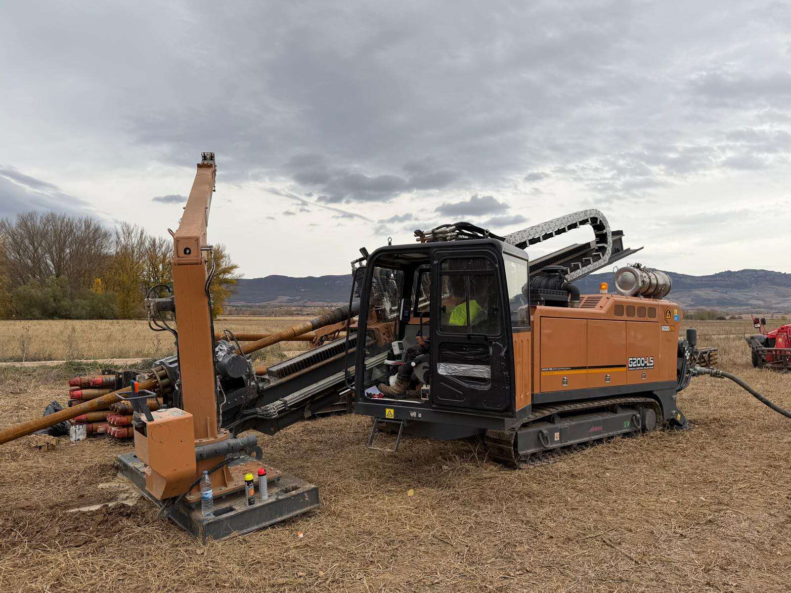 Goodeng Machine Horizontal  Directional Drilling Machine G200-LS has been Working in Spain!