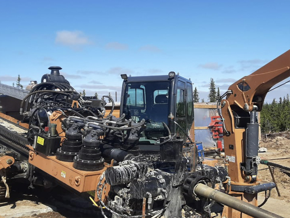 GS1600-LS Engineering case of Goodeng hdd machine in Russia