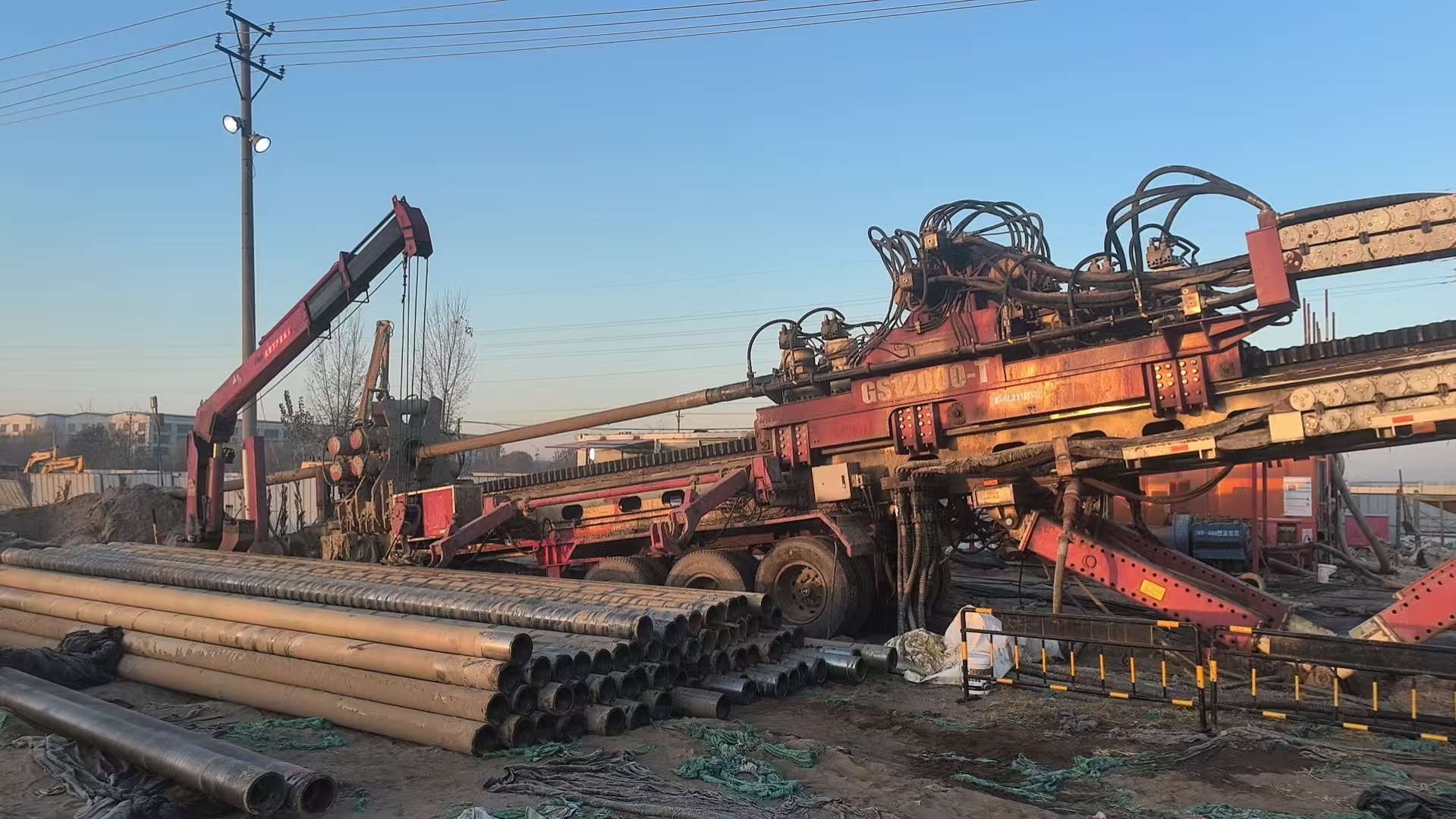 Record Broken! φ1720mm Giant Tube Crossing: Goodeng Machine GS12000-T Reaches the Pinnacle of Chinese Orienteering!