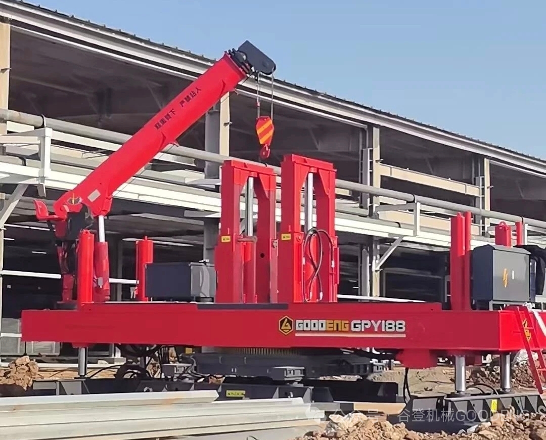 Goodeng Machinery GPY Series Static Pile Driver: Model GPY188