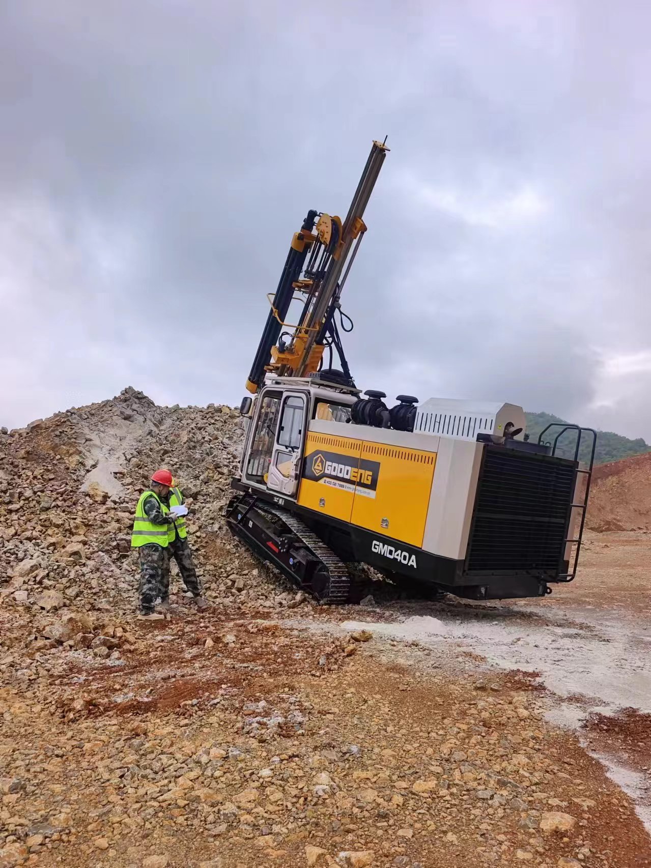Goodeng Machinery GMD40A Surface Drilling Machine used for Mining construction