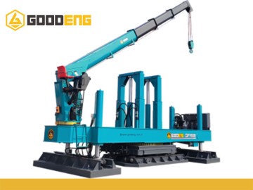 Goodeng Machine Hydraulic Static Pile Driver/GPY188/pile driving/driver boat contractors machine