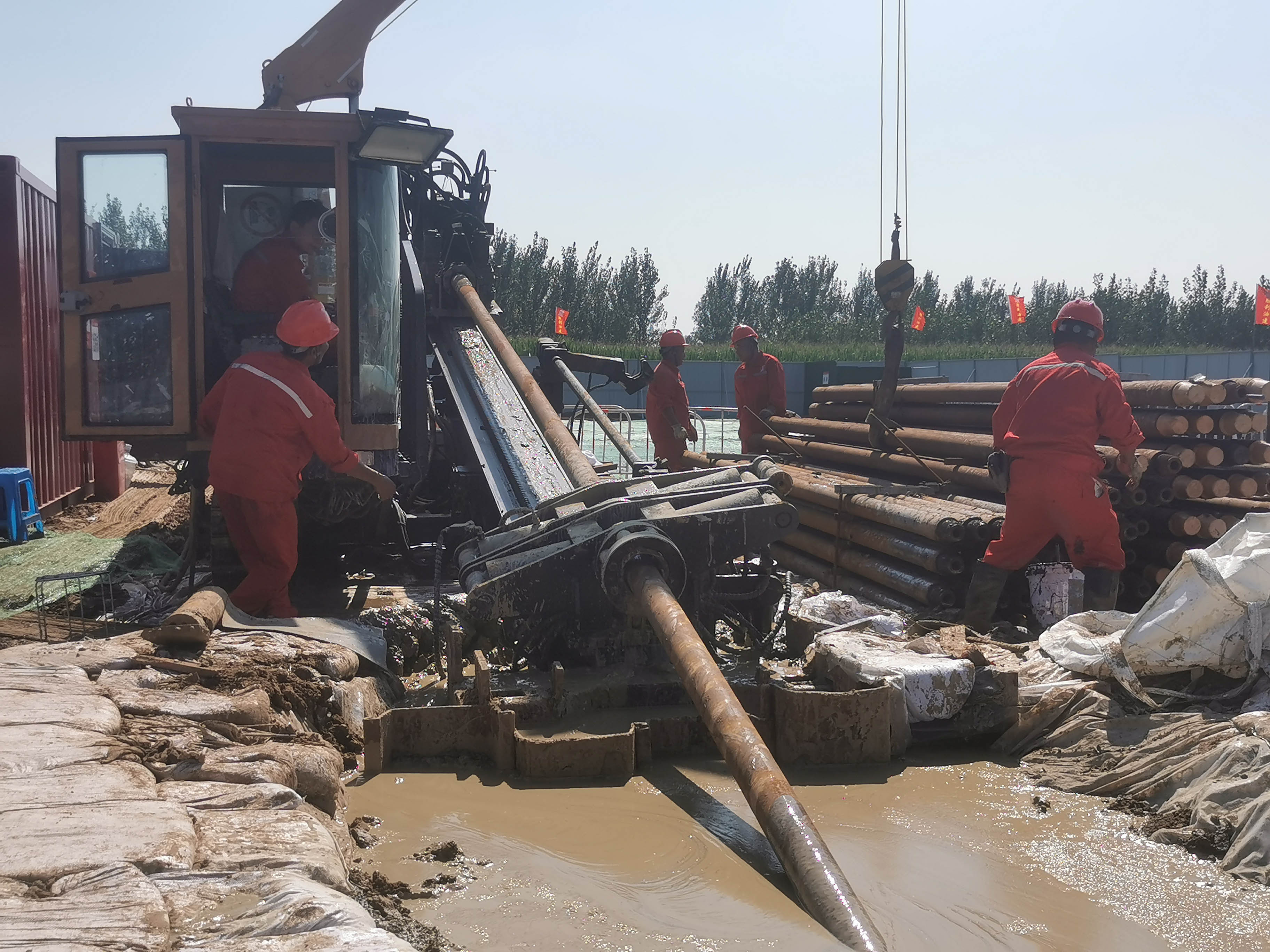 Pose de pipelines avec les foreuses directionnelles horizontales (HDD) Goodeng