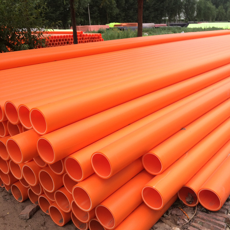 What should be noted during trenchless construction of power pipes?