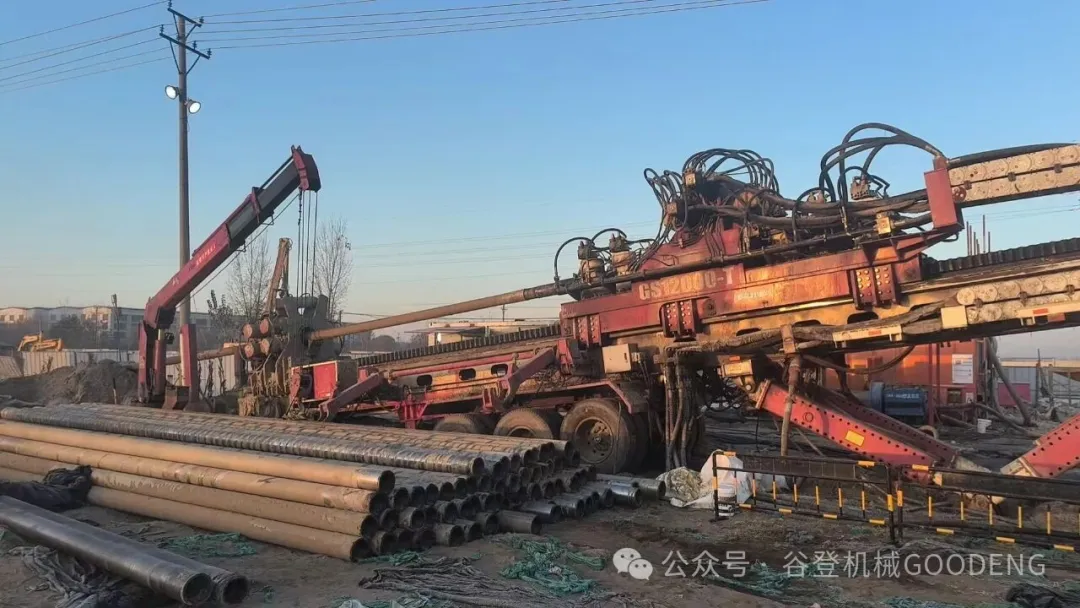 1720mm Giant Tube Crossing: Goodeng Machinery GS12000-T Reaches the Pinnacle of Chinese Orienteering!