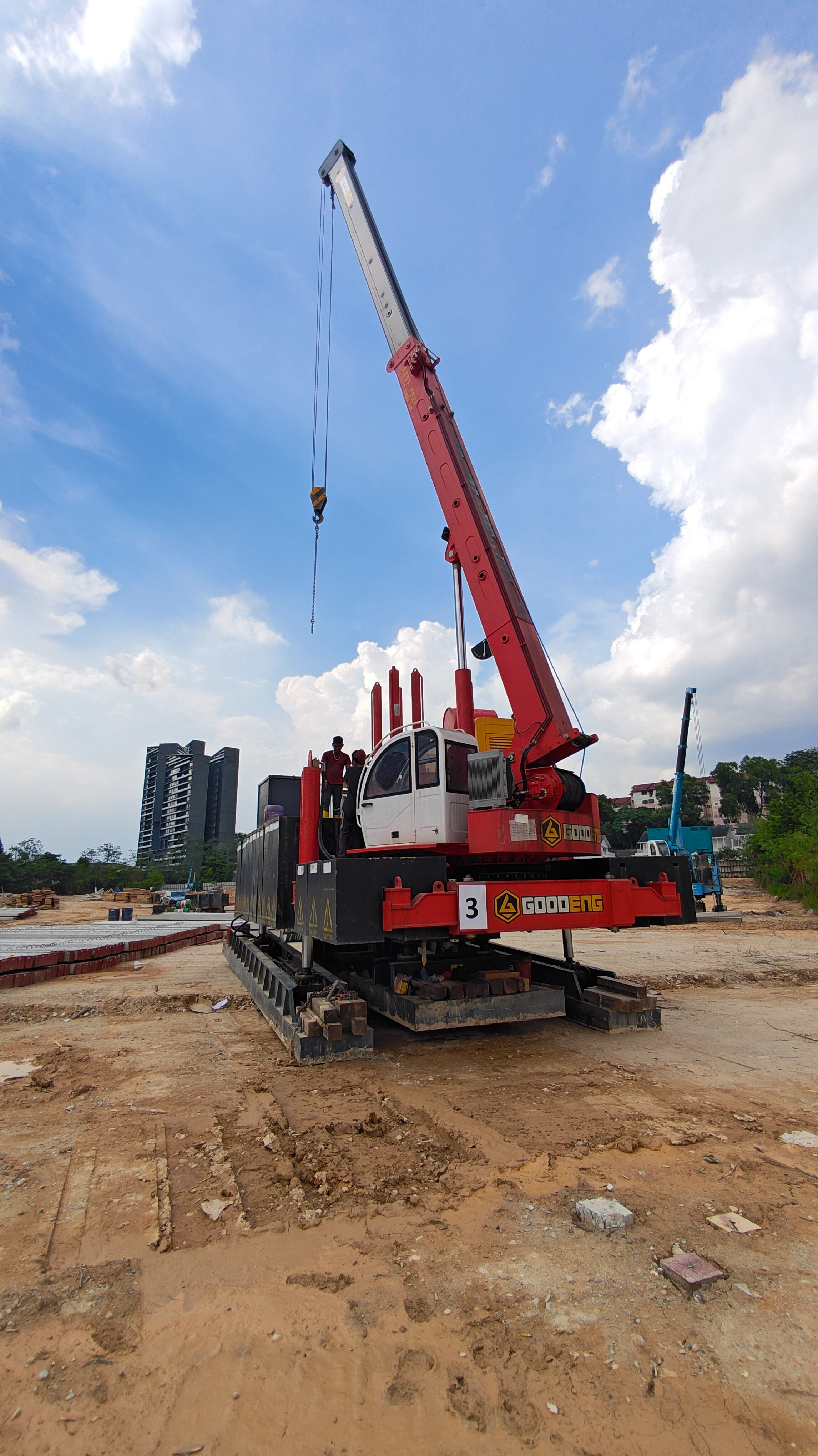 Goodeng GPY158 Hydraulic Static Pile Driver: KL BRDB Villa Projec Winnert-copy
