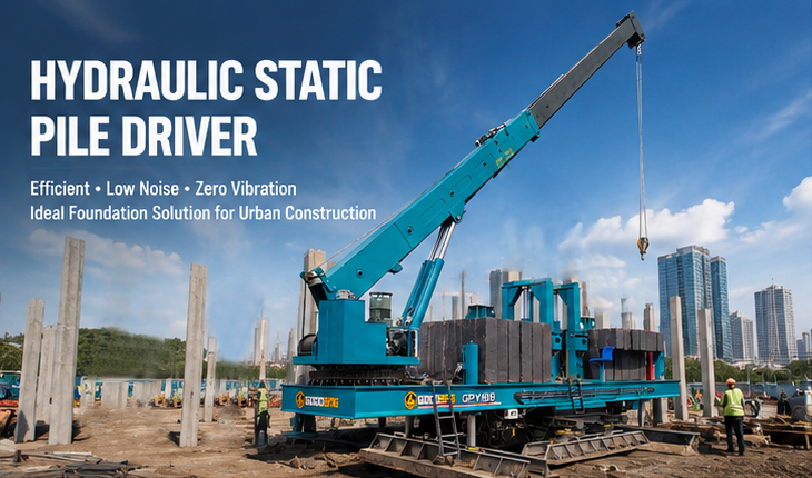 What Is a Hydraulic Static Pile Driver and Why Is It Becoming the Preferred Foundation Construction Solution?