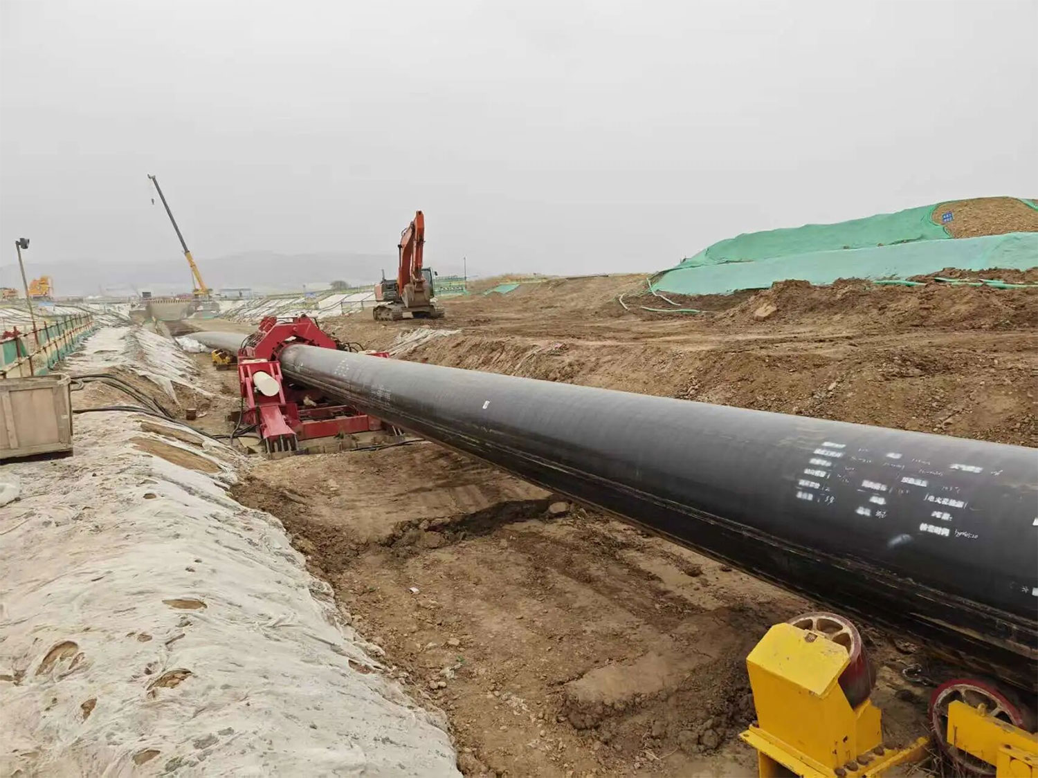 GOODENG 500T Pipe Thruster Successfully Completes Gas Pipeline Installation in the 1,220 m Mudanjiang Shield Tunnel