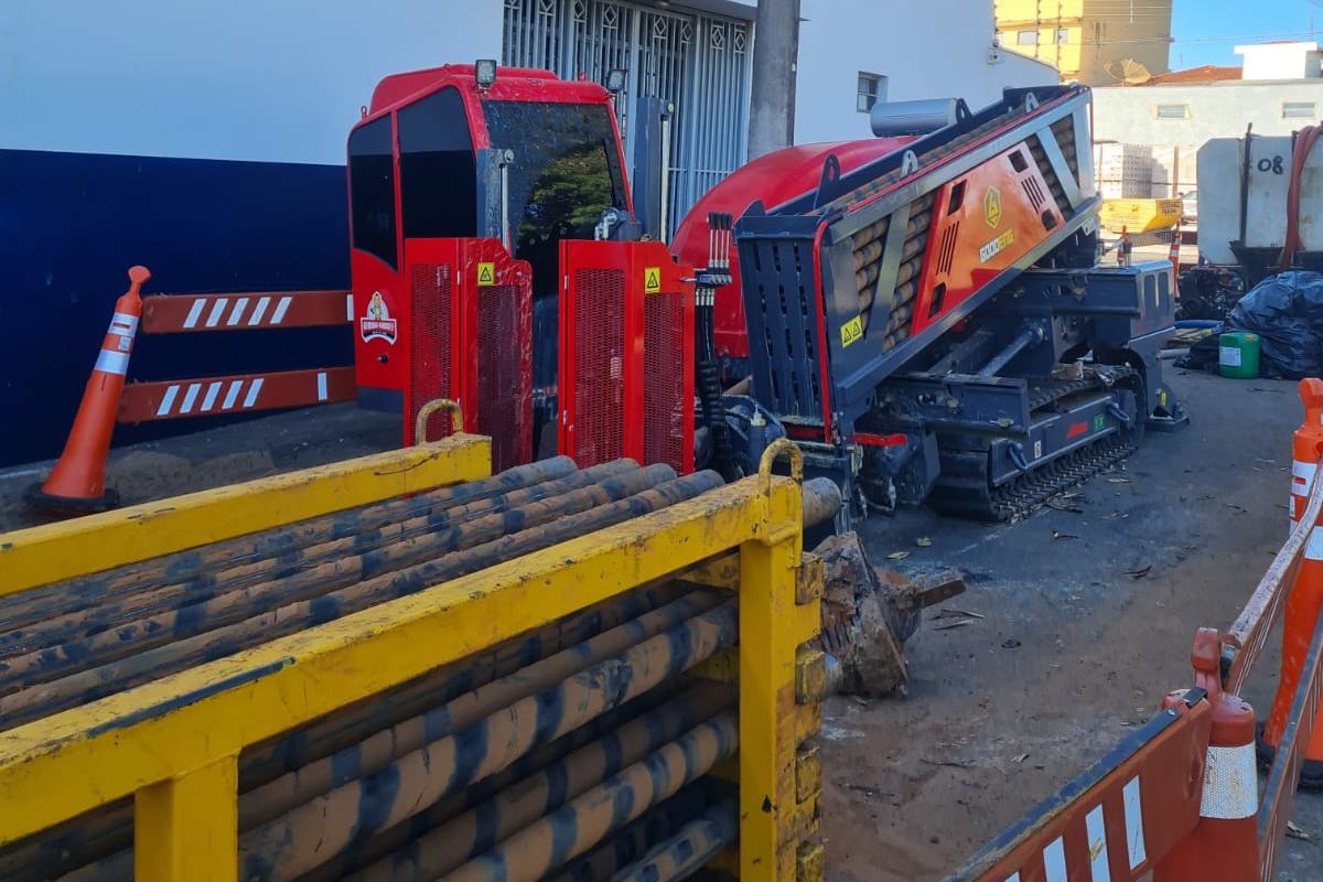 GS250-LS/GS360-LS  Horizontal Directional Drilling Machine Project Cases in Brazil