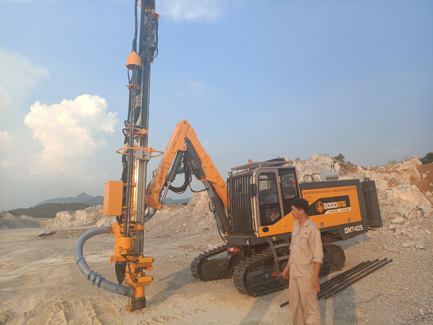GMT 40 mine worksite