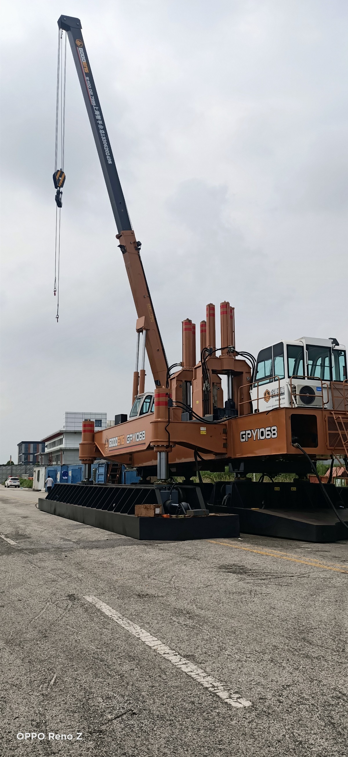 GPY1068 Goodeng Pile Driver Machine
