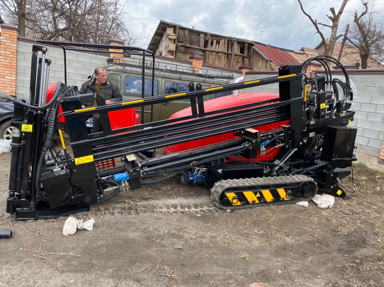 HDD drilling rig for trenchless construction