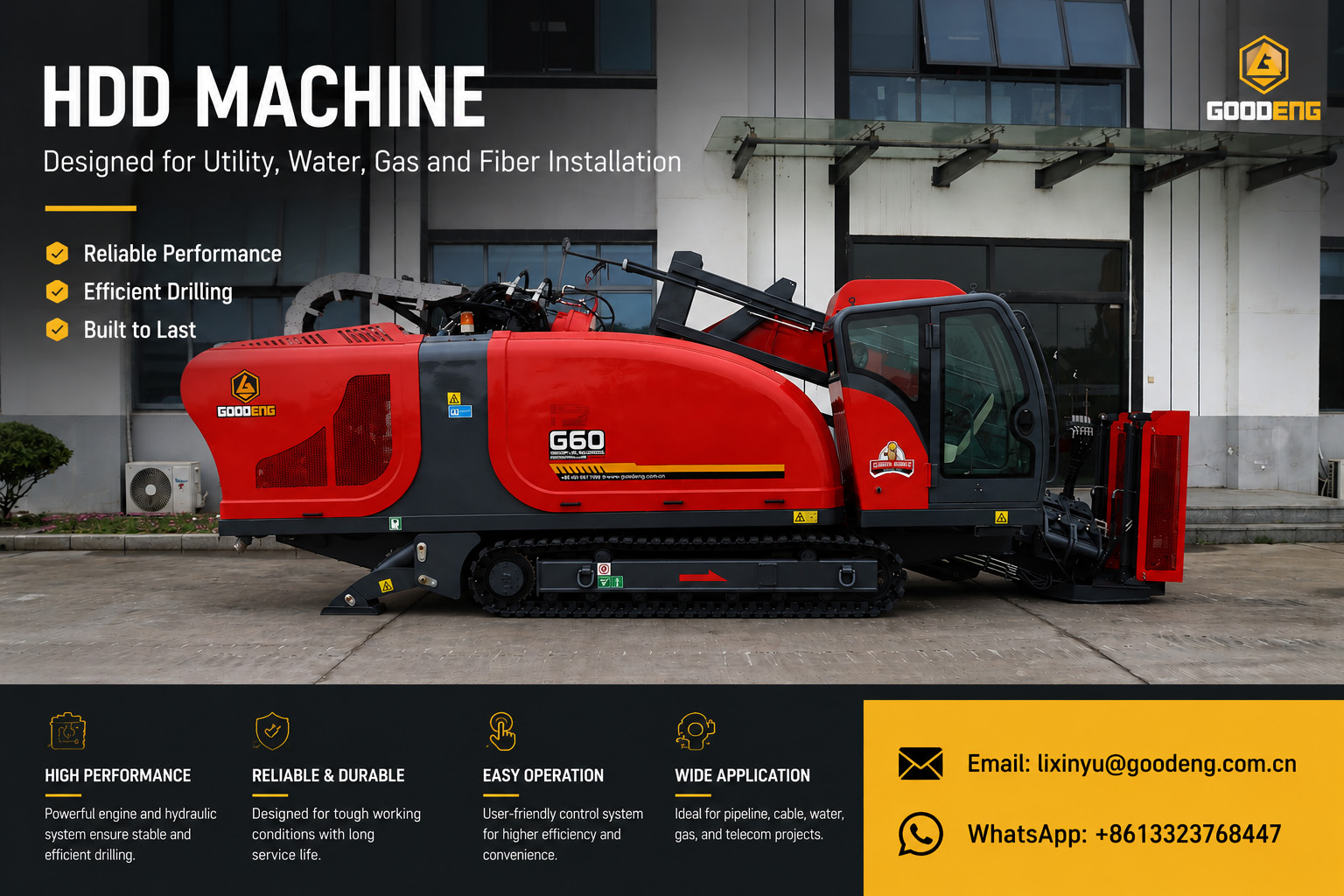 Why Horizontal Directional Drilling (HDD) Machines Are the Best Choice for Modern Underground Construction