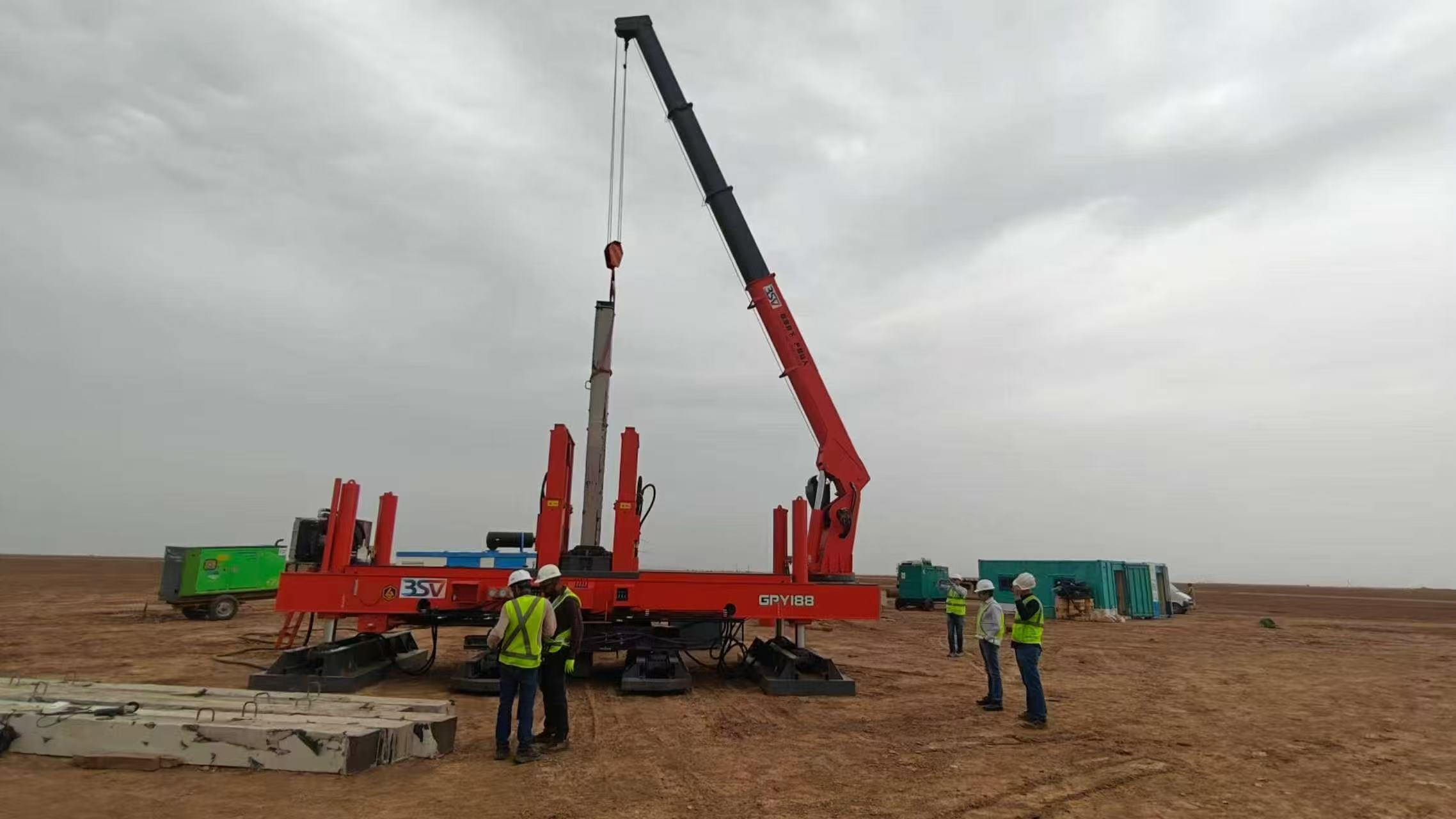 Working Principle of Hydraulic Static Pile Driver