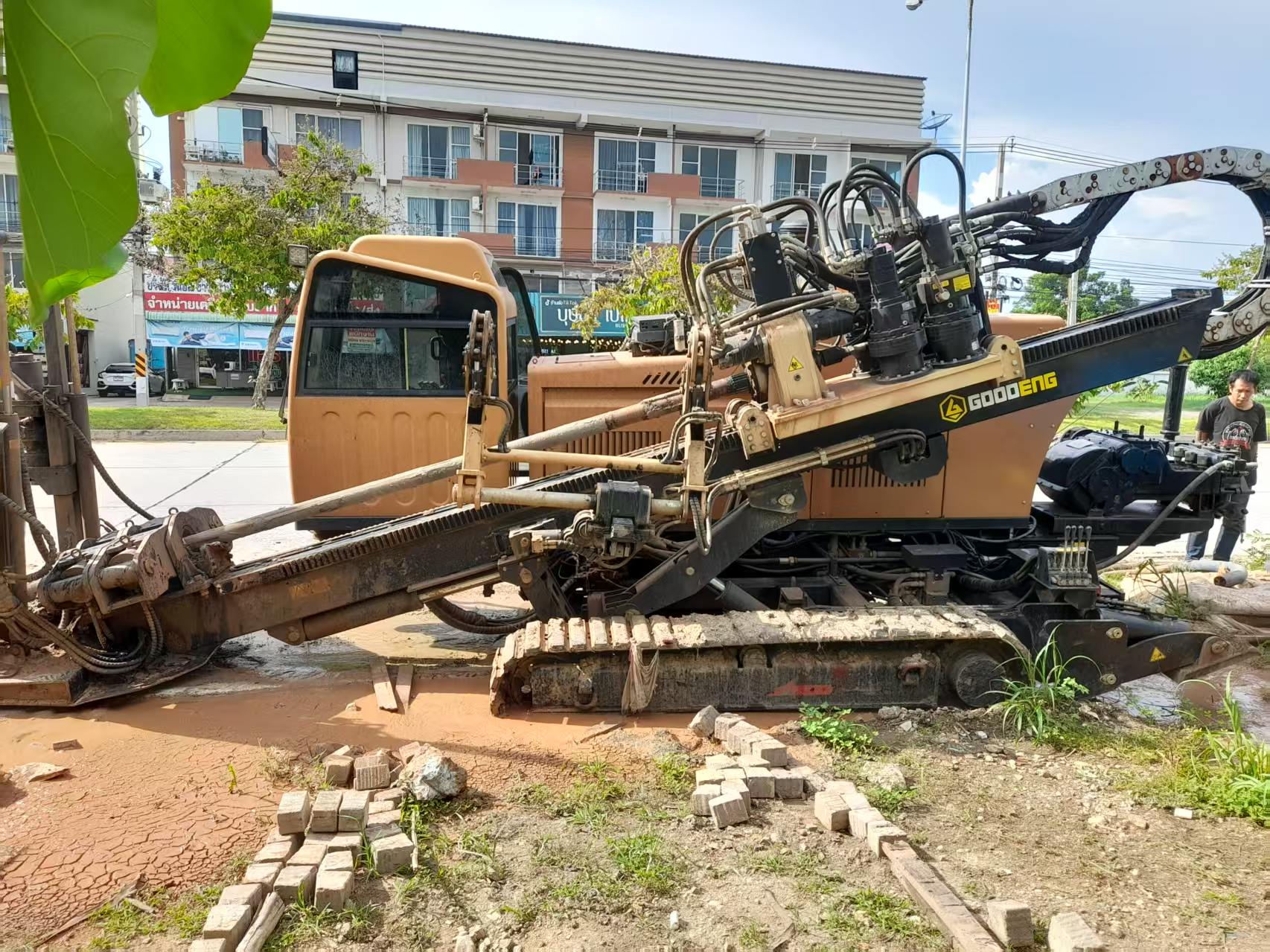GS360-LS  Horizontal Directional Drilling Machine Project Cases in Tailand