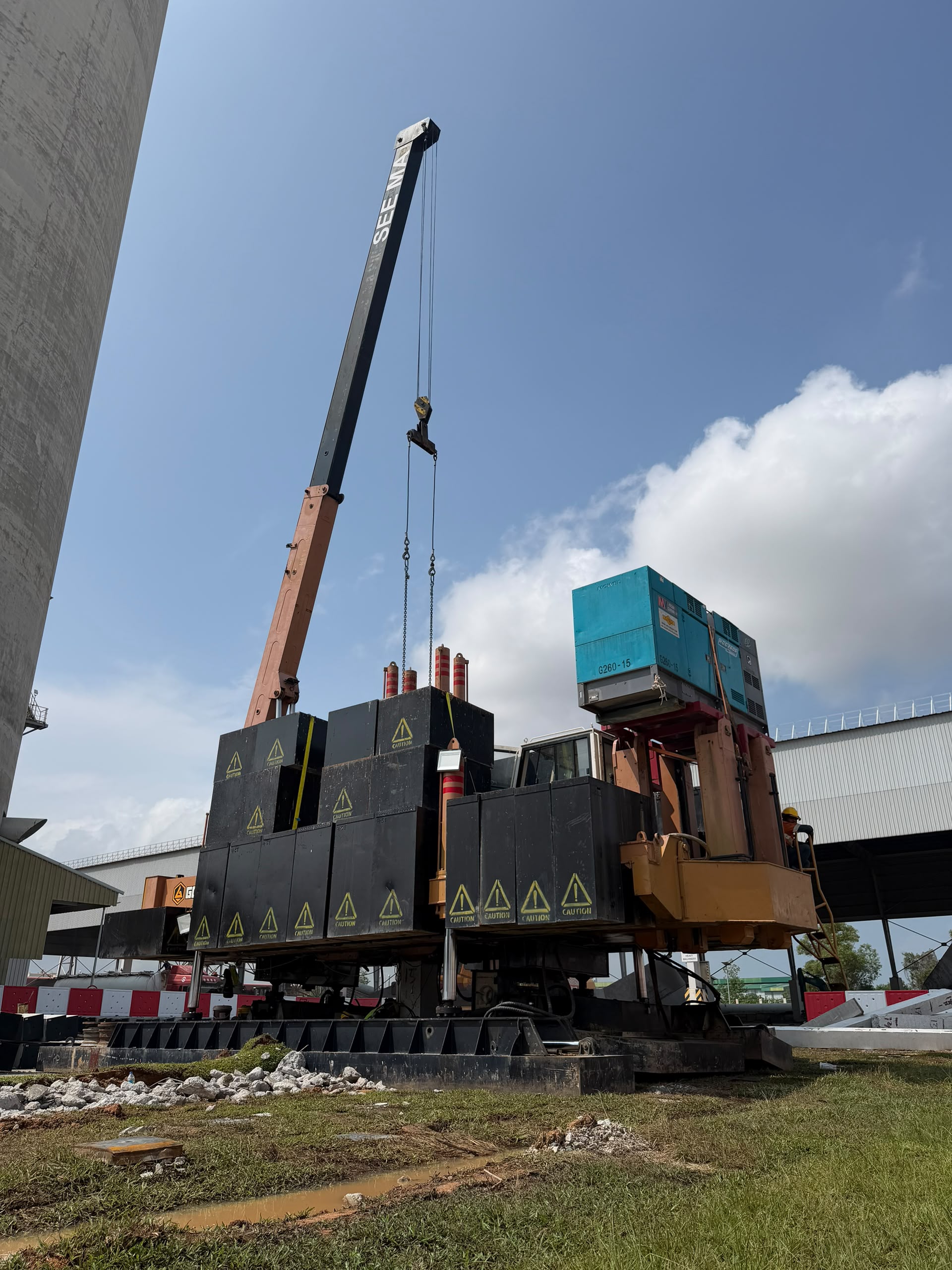 GPY428 Static Pile Driver