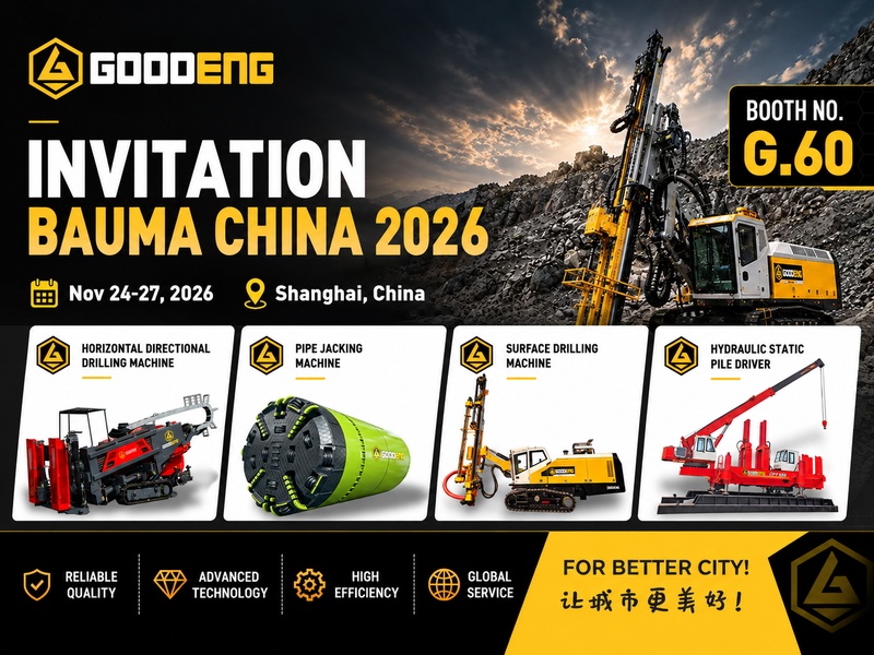 Goodeng at Bauma 2026: Meet Us for Advanced HDD & Trenchless Solutions