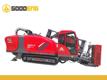 ଗୁଡେଙ୍ଗ (ନିର୍ମାତା) GS250-LS ଟ୍ରେଞ୍ଚଲେସ୍ ନୋ-ଡିଗ୍ HDD ହରିଜୋଣ୍ଟାଲ୍ ଦିଶେନାଲ୍ ଡ୍ରିଲ୍/ବୋର୍ ହାଇଡ୍ରୋଲିକ୍ କ୍ରଲର ମେସିନ୍/ଉପକରଣ ଭୂତଳ ରାସ୍ତା ତଳେ ପାଇପଲାଇନ୍ ଉପଯୋଗୀତା କେବୁଲ୍ ଫାଇବର୍ ଅପ୍ଟିକ୍