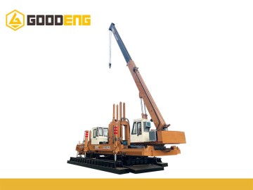 Goodeng Hydraulic Static Pile Driver/GPY208/small /static the post mini pile/piling driver rig/machine