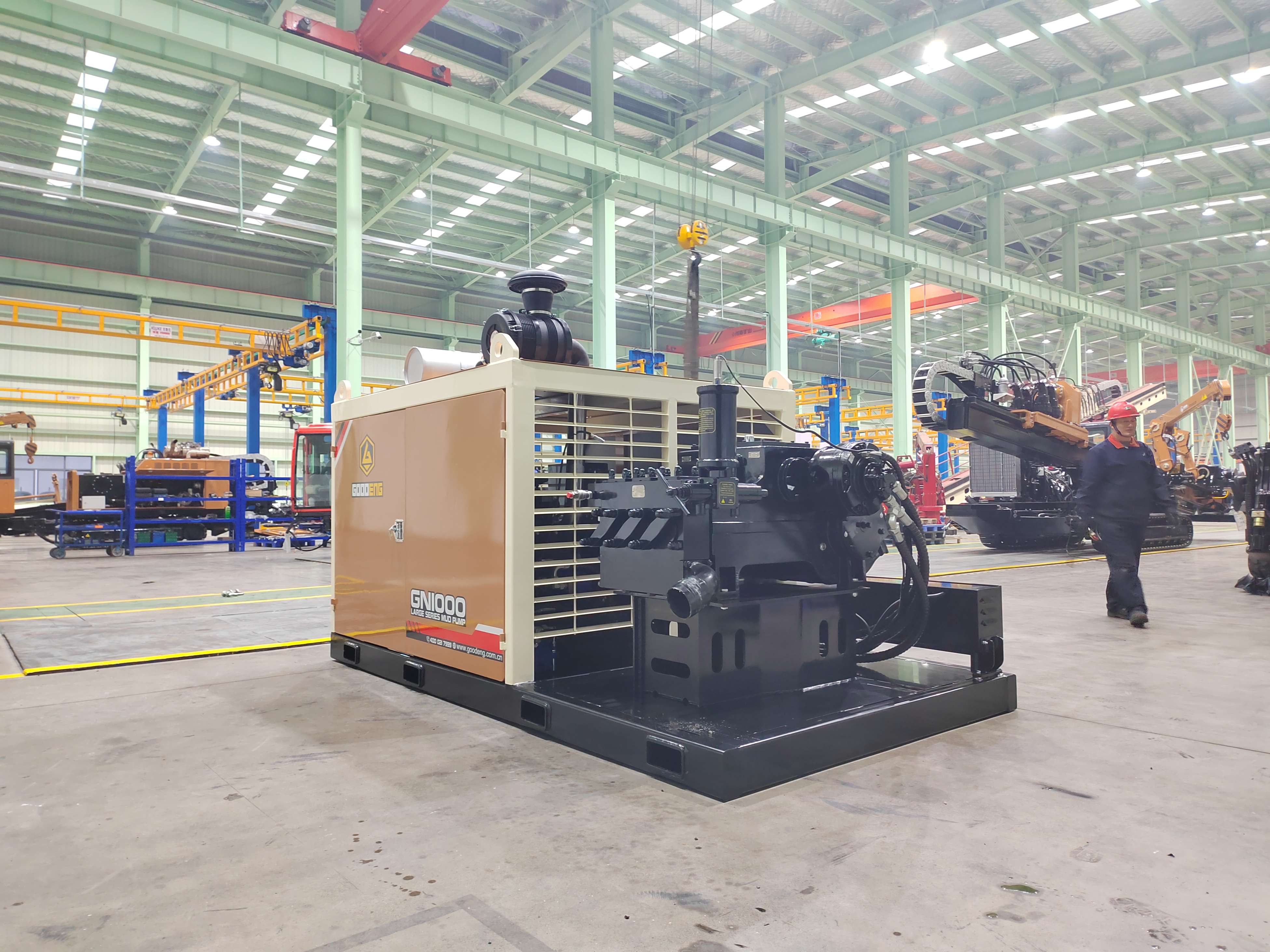Goodeng GSM1000 Mud Pump for Trenchless HDD Horizontal Directional Drilling