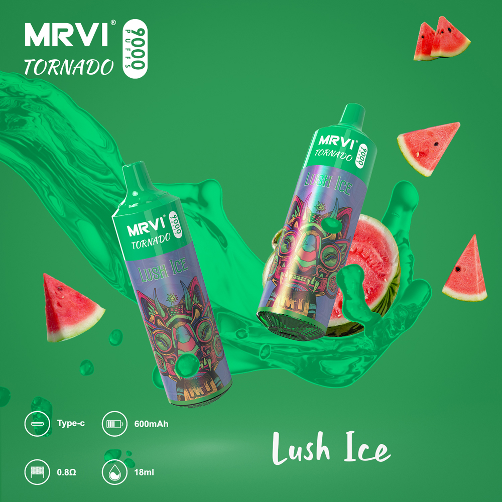 MRVI TORNADO 9000 Puffs Disposable Va...