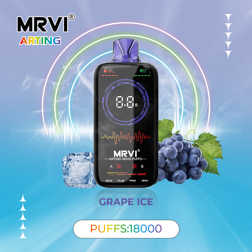 MRVI Arting 18000 Puffs With 4 Heating Modes, Full Screen Display