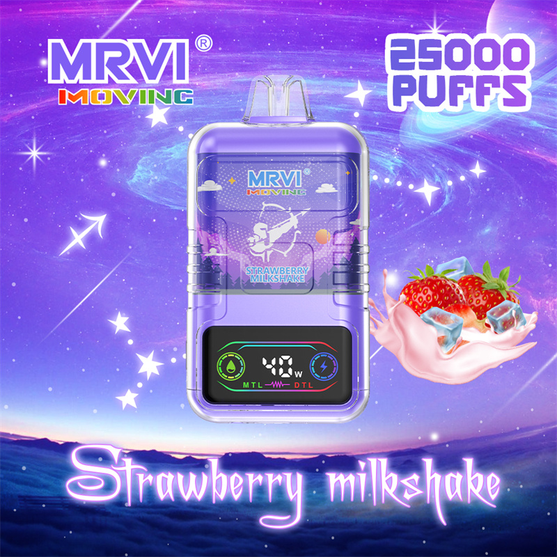 The Latest MRVI MOVING 25000 Puffs With Display and Child Lock ,MTL&DTL modes