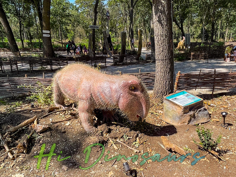 animatronic Lystrosaurus