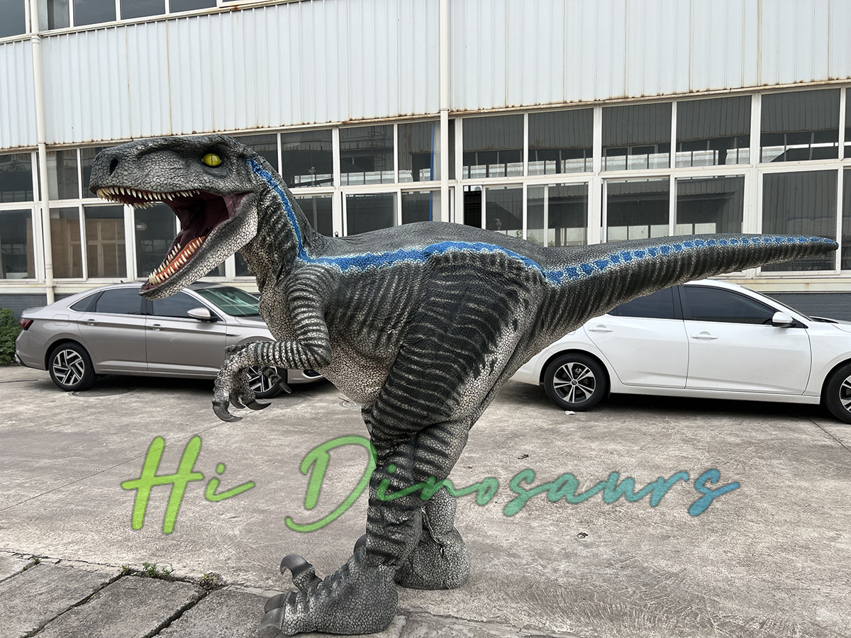 realistic velociraptor suit