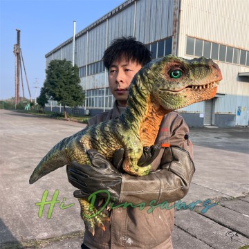 Entzückende grüne Baby-T-Rex-Puppe