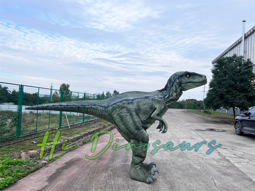 Green Velociraptor Costume