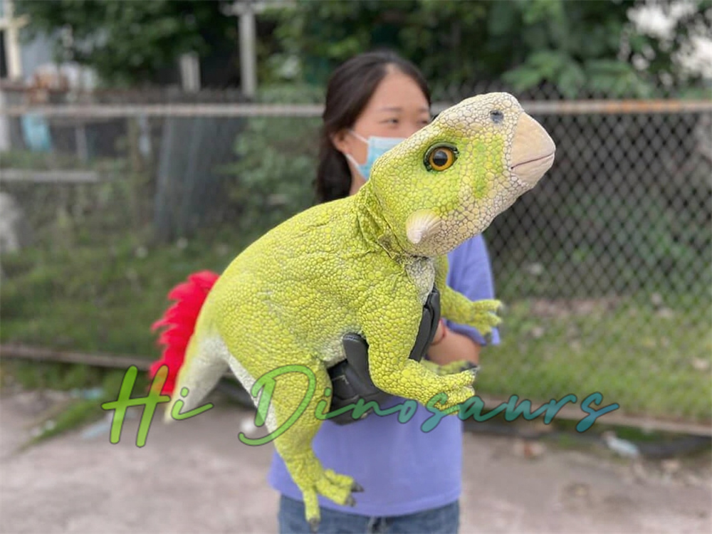 Light Green Psittacosaurus Puppet