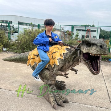 Realistic T-Rex Dinosaur Ride Costume for Adults
