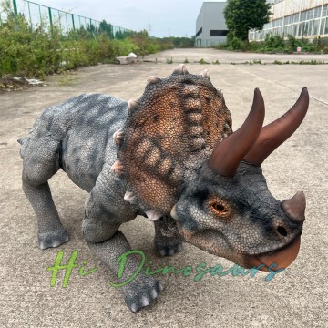 Buy Triceratops Robot Dog | 1.4m Animatronic Dinosaur Pet...