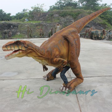 Lifelike Raptor Dino Costume For Events