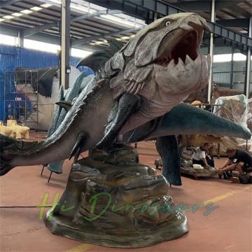 Parklar üçün fərdiləşdirilə bilən tarixdən əvvəlki heyvanlar Dunkleosteus Animatronik Modeli