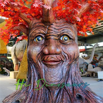 Tarikan Pokok Bercakap Besar-besaran untuk Taman Tema