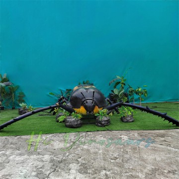 Silikon Kauçuk Animatronik Həşərat Simulyasiyası Cheirotonus Jansoni Modeli