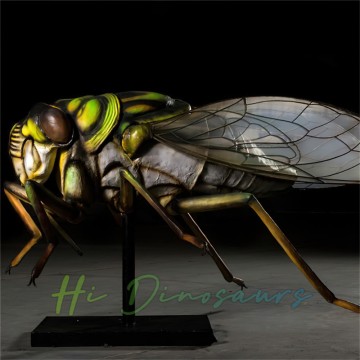 Animierte Insekten-Karnevalsausrüstung Animatronische Insektenzikade