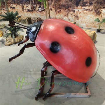 Garden Decoration Animatronic Ladybird Insect Model