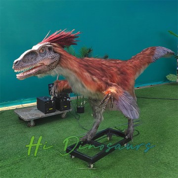 Jurassic World Dominion Animatronic Pyroraptor Statue for Sale