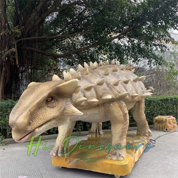 Múnla Dineasár Animatronic Ankylosaurus Méid Saoil
