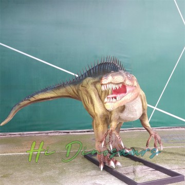 Realistic Fiberglass Irritator Dinosaur Sculpture