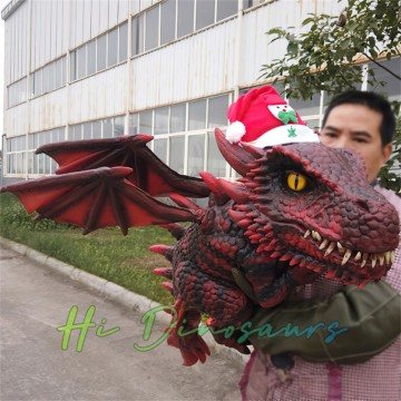 Boneka Lengan Naga Krismas Perayaan